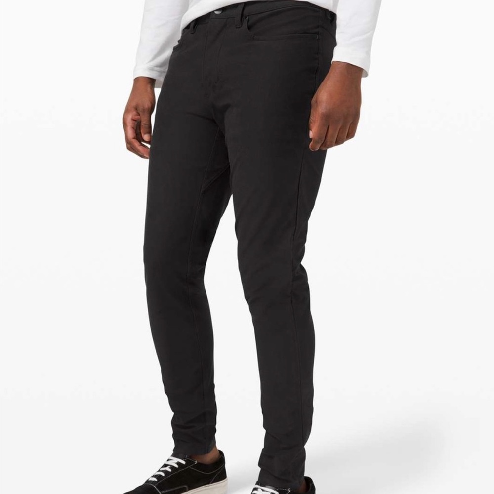 Lululemon ABC Pant Slim Utilitech Black Size 35